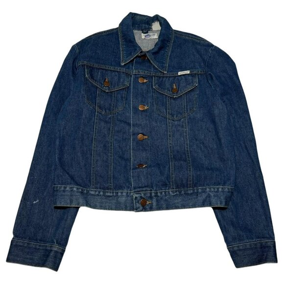 Wrangler Other - Vintage 1970s‎ Wrangler Denim Trucker Jean Jacket Men's Small